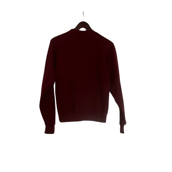 Champion Harvard crew neck sweatshirt Size xs burgundy maroon pullover - Picture 2 of 6